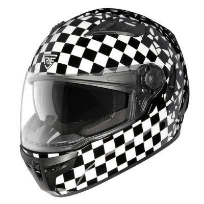 CASCO SFIDA NERO S AN23 BIANCO
