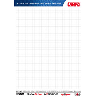 BLOCCO LAMPA FORMATO A5 (15x21)1pz
