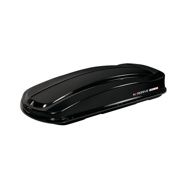 BOX TETTO ABS LT.430 NERO LUCIDO LISCIO MM.1900X780X370