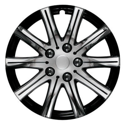 *SR.CALOTTE CROM. CC-124 14   BLACK-CHROME 
