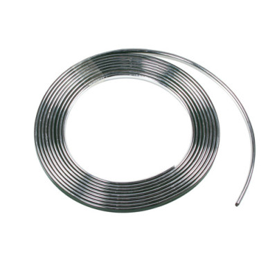 Profilo adesivo cromato - 25 m - 9 mm