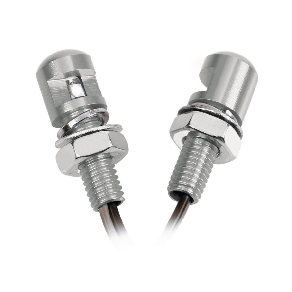 *CP.VITI M8 COL.ALLUMINIO LUCE BIANCA A LED