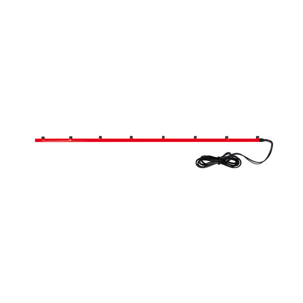 *STRISCIA ELETTRICA 24V 50 CM  ROSSA CON CONNETTORI RAPIDI