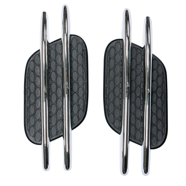 *SIMULAZ.PRESA D ARIA DAF-24 NERO-CROMO