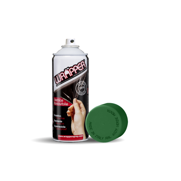 WRAPPER VERDE MENTA PELLICOLA SPRAY REMOVIBILE 400ML COLORE RAL 6029