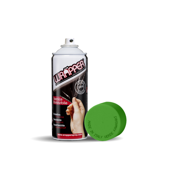 WRAPPER VERDE KAWASAKI PELLIC OLA SPRAY REMOVIBILE 400 ML