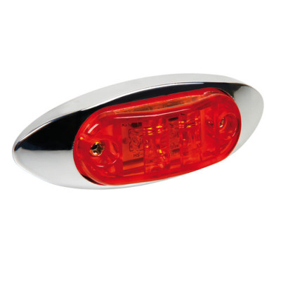 Luce ingombro a 2 Led, 24V - Rosso