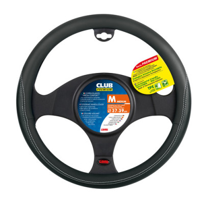 COPRIVOLANTE TPE  CLUB  PREMIUM  M  37-39CM.NERO+NERO