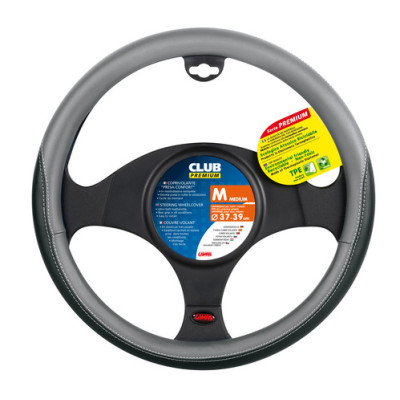 COPRIVOLANTE TPE  CLUB  PREMIUM M 37-39CM.NERO+GRIGIO