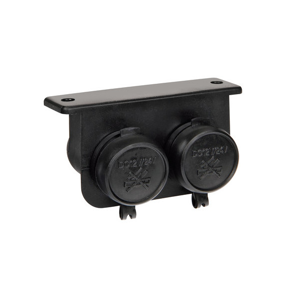 DOPPIA PRESA ACCENDISIGARI 12-24V EXT-4