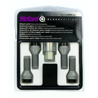 BULLONI ANTIF.MCGARD M14x1,5 BLACK EDITION