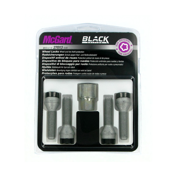 BULLONI ANTIF.MCGARD M12x1,5 BLACK EDITION
