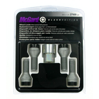 BULLONI ANTIF.MCGARD M12x1,2 BLACK EDITION