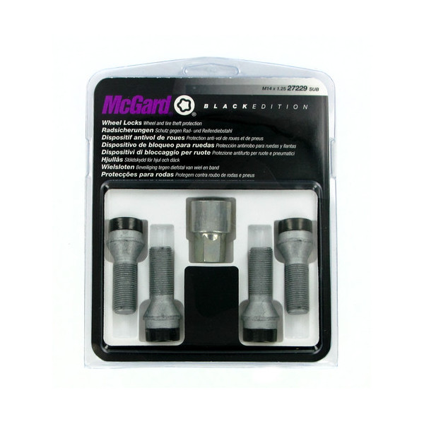 BULLONI ANTIF.MCGARD M14x1,2 BLACK EDITION