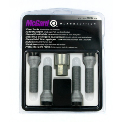 BULLONI ANTIF.MCGARD M14x1,2 BLACK EDITION