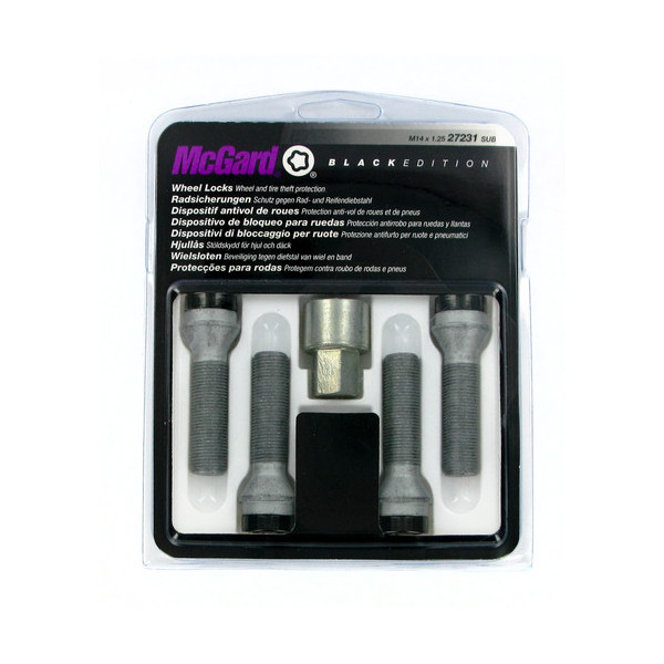 BULLONI ANTIF.MCGARD M14x1,2 BLACK EDITION