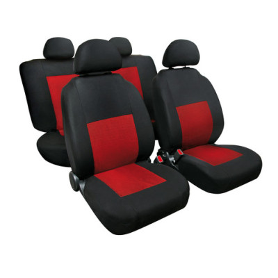 SET FODERE SPORT ROSSO+NERO