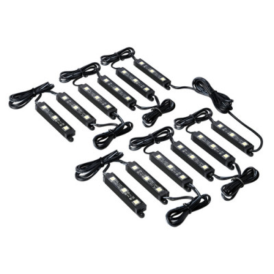 * LED SET  12 X 3LED, BLU