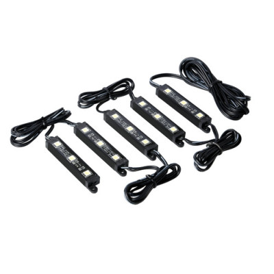  LED SET  5 X 3LED, ROSSO