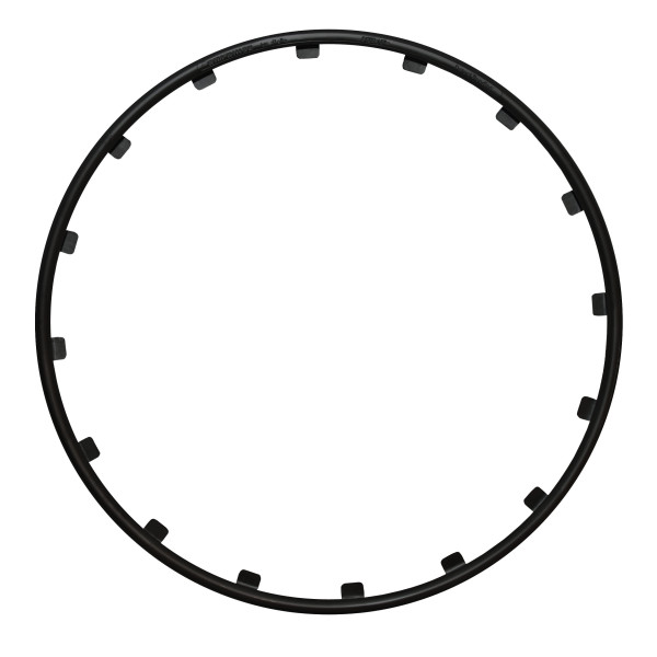 *SET 4 PROTEZIONI CERCHI RIM RINGZ 15  NERO