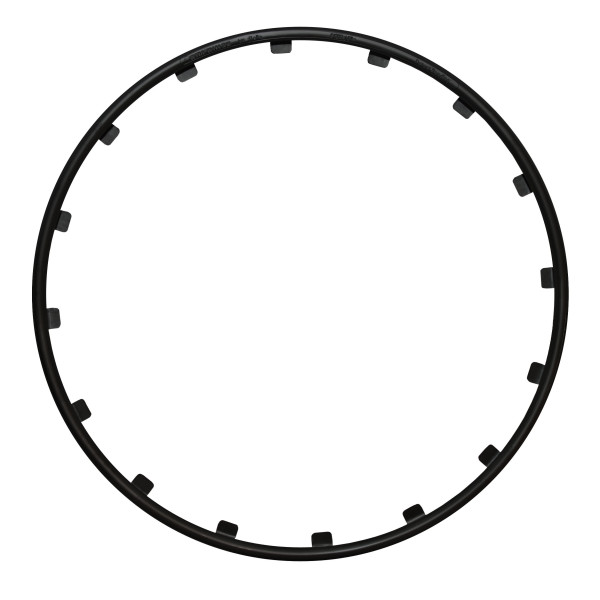 SET 4 PROTEZIONI CERCHI RIM RINGZ 17  NERO