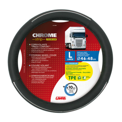 COPRIVOLANTE  CROME STRIP  PREMIUM  L  46-48 CM