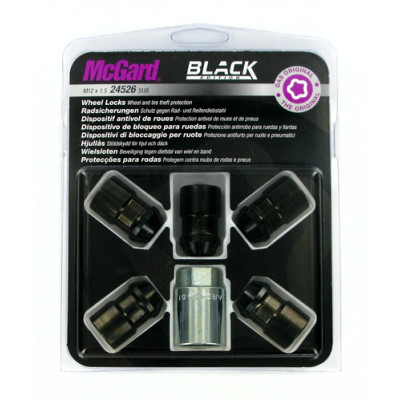 BULLONI ANTIF.MCGARD (5-Lock BLACK EDITION
