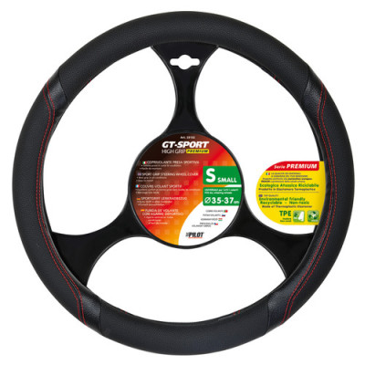 COPRIVOLANTE TPE  GT-SPORT  PREMIUM  S  35-37CM NERO