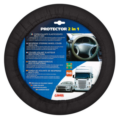 COPRIVOLANTE  PROTECTOR  UNIVERSALE NERO