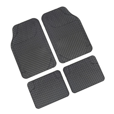 SET TAPPETI  DRENA-4  IN PVC GRIGIO