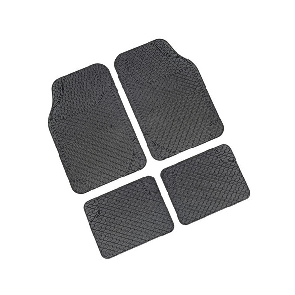 SET TAPPETI  DRENA-4  IN PVC GRIGIO