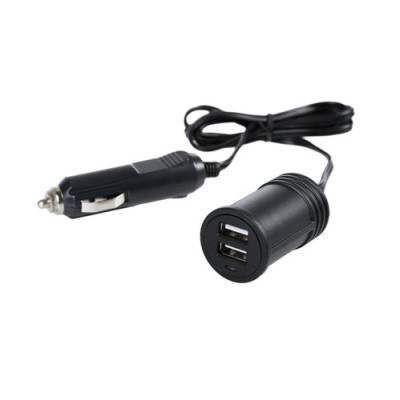 *DOPPIA PRESA USB 12-24V CON PROLUNGA