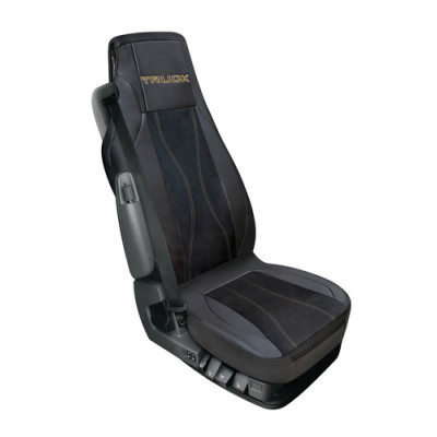 COPRISEDILE CAMION LUANA  BEIGE-NERO