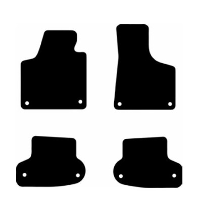 TAPPETO MOQUETTE SU MISURA A3 SPORTBACK 2005-2012 8 BOTTONI