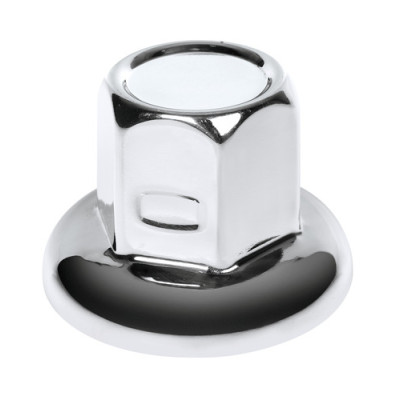 SET 40 PZ.COPRIBULLONI 33MM INOX CROMATI TESTA PIATTA