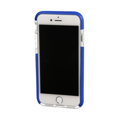 COVER ALPHA-GUARD IPHONE 7-8 TRASPARENTE + BLU