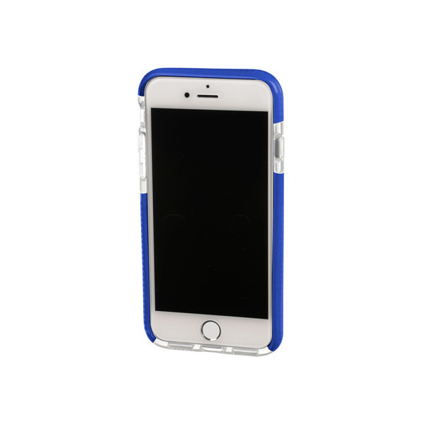COVER ALPHA-GUARD IPHONE 7-8 TRASPARENTE + BLU