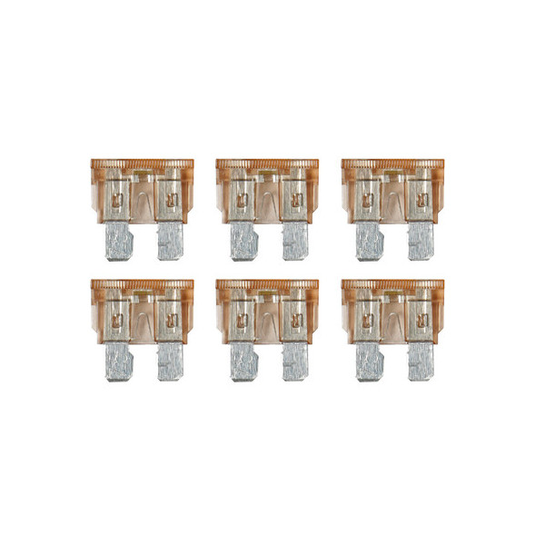 CART.FUSIBILI LAMELLARI C-LED 7,5A, 6PEZZI