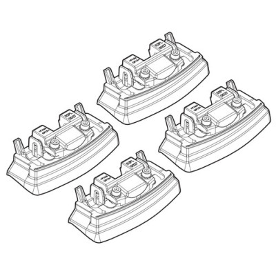 KIT ATTACCHI RENAULT KOLEOS 08+ (NO RAILING)
