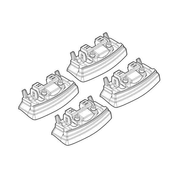 KIT ATTACCHI RENAULT KOLEOS 08+ (NO RAILING)