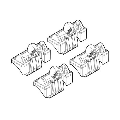 KIT ATTACCHI VW POLO 11-02+8-09