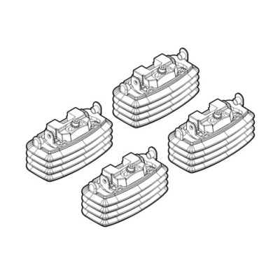 KIT ATTACCHI MERCEDES CLAS A  3-5D 9-04+,CLASSE B  5-05+, CLASSE R  5-06