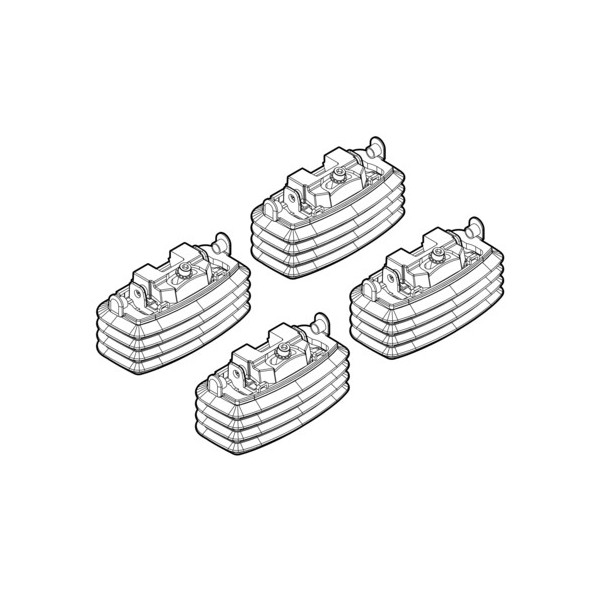 KIT ATTACCHI MERCEDES CLAS A  3-5D 9-04+,CLASSE B  5-05+, CLASSE R  5-06