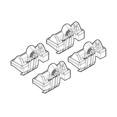 KIT ATTACCHI SEAT ALTEA 4D 04-04+, TOLEDO 01-05+08-09