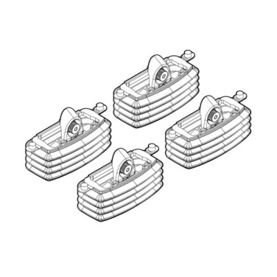 KIT ATTACCHI FIAT CROMA (NO RAILING) 05-05+