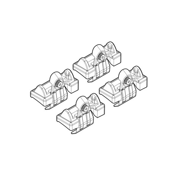 KIT ATTACCHI VW FOX 3D 05-05+ 12-10