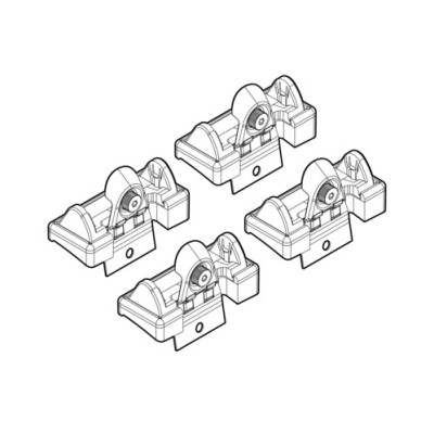 KIT ATTACCHI RENAULT MODUS 5D 9-04+,CLIO 5D 10-05+,DACIA SANDERO 13+