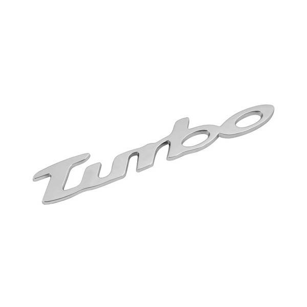Emblema 3D cromato - Turbo