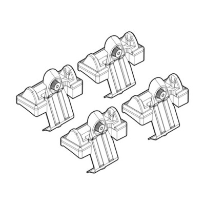 KIT ATTACCHI FIAT 500 L 09-12+