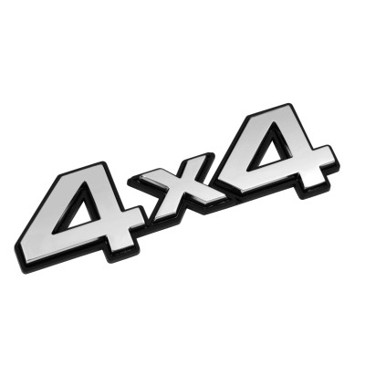 EMBLEMA CROMATO 4X4 